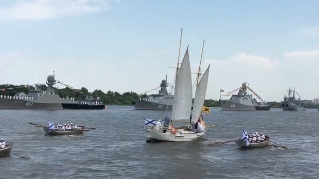День ВМФ в Астрахани #астрахань