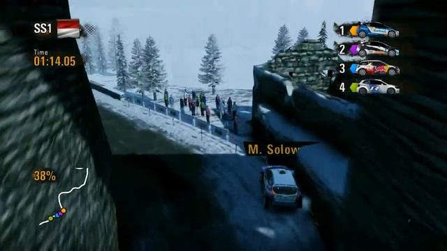 WRC Powerslide gameplay Acer Aspire E1-571G смотреть онлайн