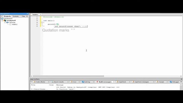 C Language - Printing Text смотреть онлайн