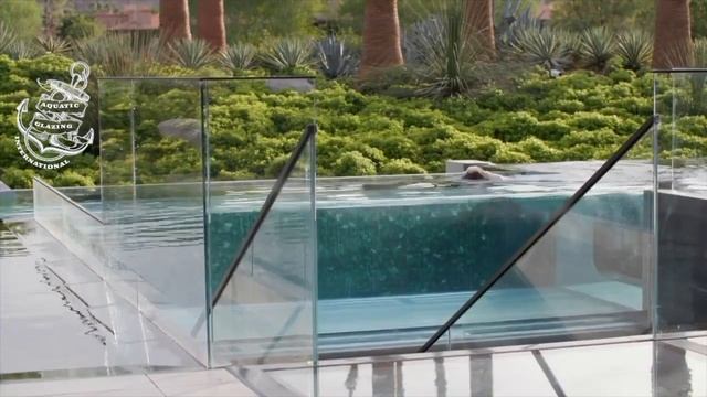 Acrylic pool window Installed by Aquatic Glazing International смотреть онлайн