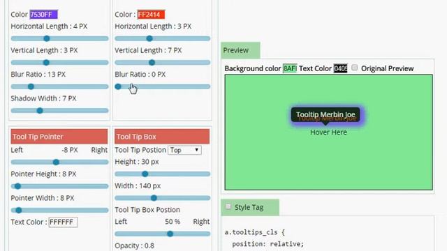 Tooltip Generator смотреть онлайн