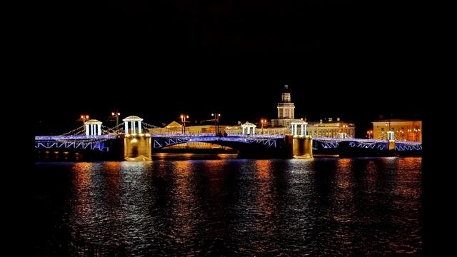 Санкт Петербург ночью, Sony A7m3. 2019г. смотреть онлайн