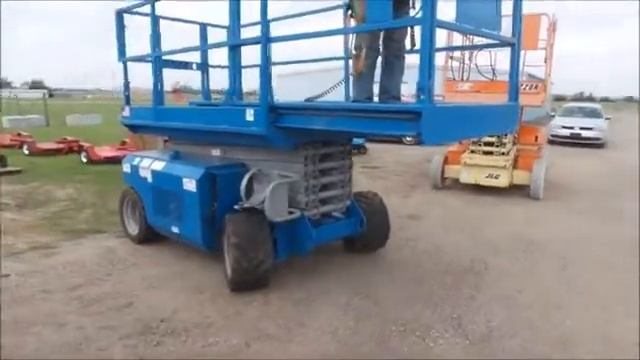 2005 Genie GS3268 scissor lift for sale | no-reserve Internet auction May 25, 2017 смотреть онлайн