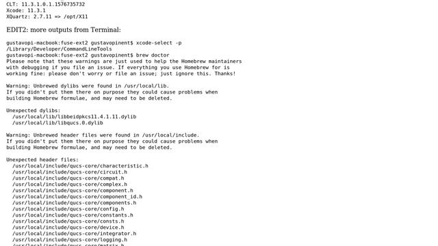 Apple: Error trying to install fuse-ext2 with Homebrew смотреть онлайн