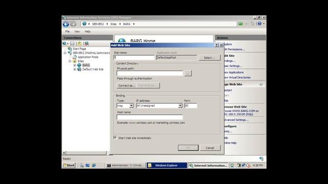 How to Configure Multiple Website in IIS | Web Server Part 3 | Web Server Configuration | آموزش شبک смотреть онлайн