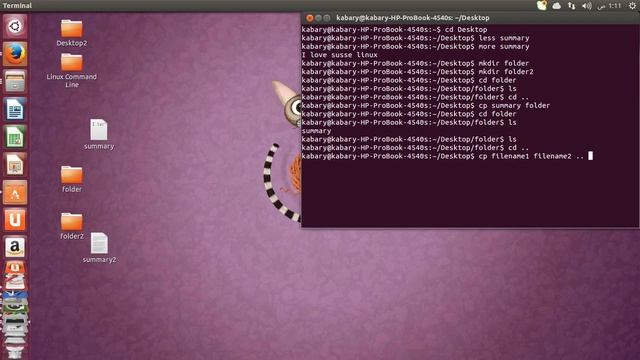 Linux Command line:Lecture 4(cp and mv)-vol1 смотреть онлайн