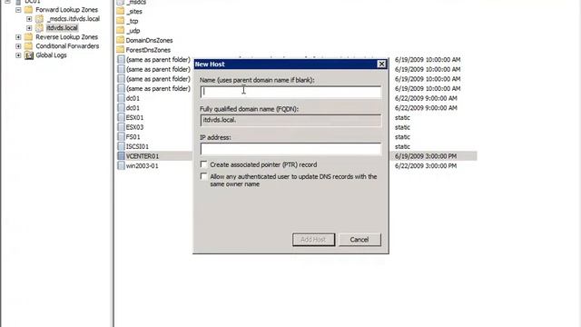 VMware vSphere CBT - Configuring Internal DNS смотреть онлайн