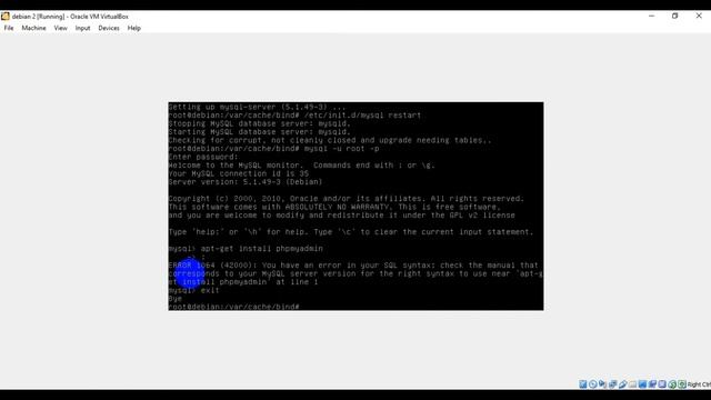DATABASE SERVER DEBIAN смотреть онлайн