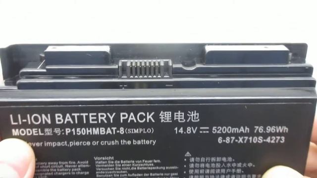 CLEVO P150HMBAT-8,6-87-X710S-4273 Computer batteries,Laptop Battery смотреть онлайн