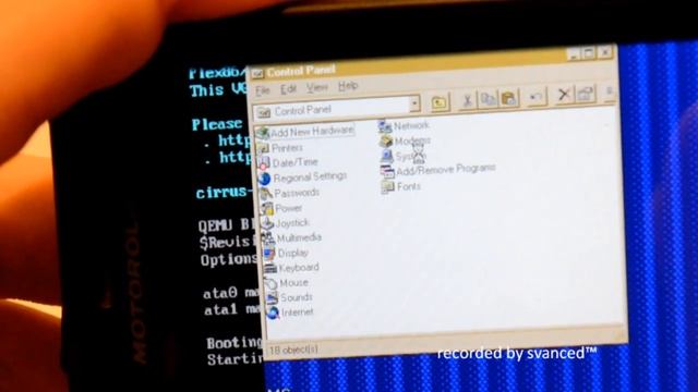 Windows 95 running on Android 2.1 [HD] смотреть онлайн