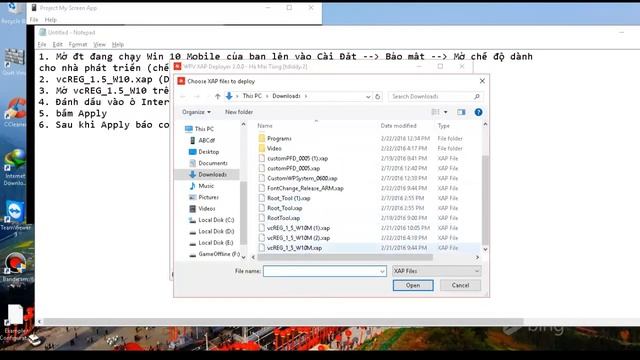 How To Interop Unlock WP10 (Jailbreak) - Hướng dẫn Interop Unlock Window Phone 10 смотреть онлайн