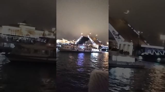 подъем мостов в Питере (5) смотреть онлайн