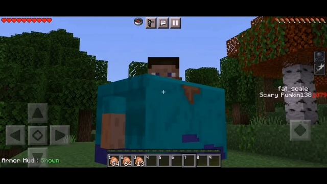 Minecraft But Fat Add-on || Showcase || MCPE || MoonlightYT смотреть онлайн