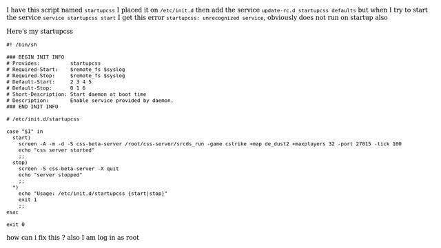 Running the script on startup (ubuntu) (2 Solutions!!) смотреть онлайн