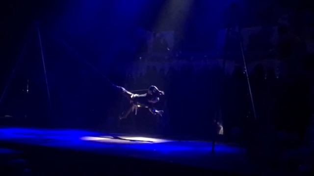 Новый год в Зазеркалье. Фрагмент. #циркчудес Аня Кузнецова - лиса. смотреть онлайн