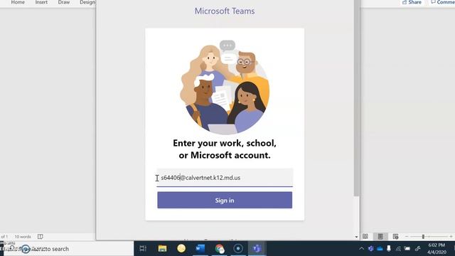 Student sign in to Teams via Windows смотреть онлайн