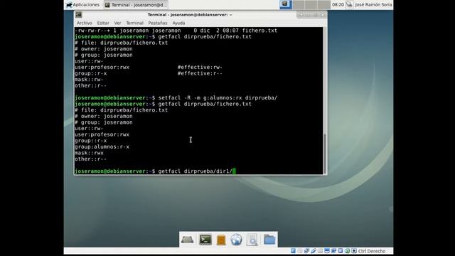 T3 DEBIAN LINUX GESTIÓN PERMISOS AVANZADOS 5 смотреть онлайн