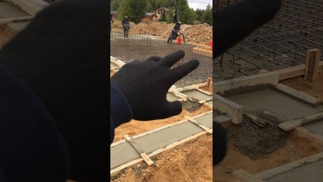 фундаментная плита и лента #монолитнаяплита смотреть онлайн