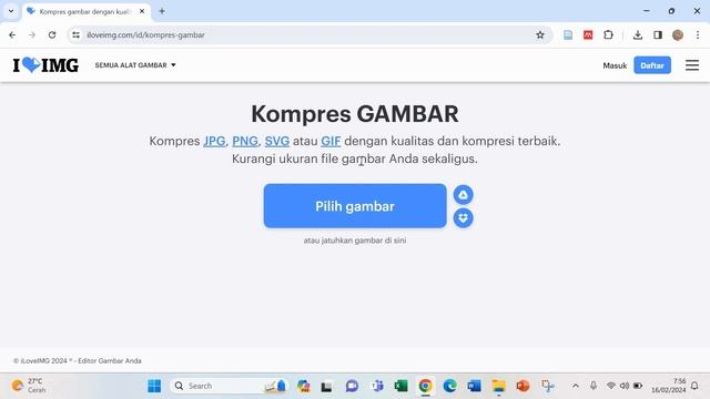 Cara Kompres Ukuran Foto Online смотреть онлайн