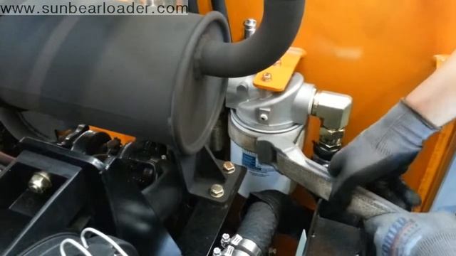 1. Replacement of line filter. (Sunbear loader) смотреть онлайн