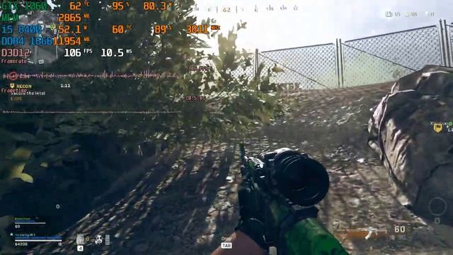 Call of Duty : Warzone Season 3 - GTX 1060 3gb | i5 8400 | 720p | FRAME-RATE TEST смотреть онлайн