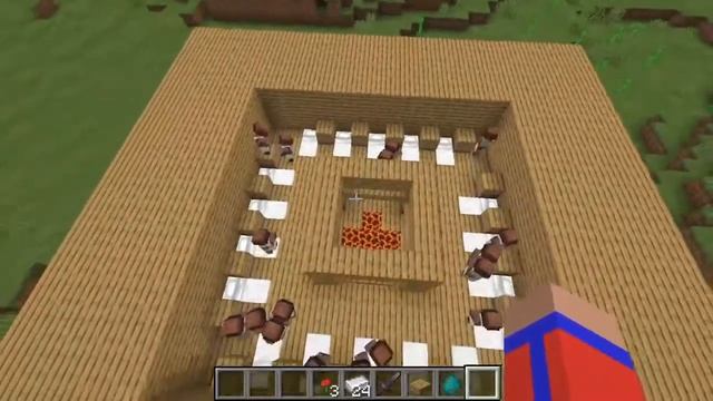Minecraft, ферма железа. Гайд. смотреть онлайн