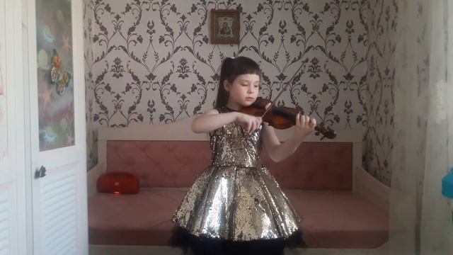 44 ДШИ №10 город Краснодар Шульга Валерия Ж. Металлиди "Лунная Дорожка" Скрипка смотреть онлайн