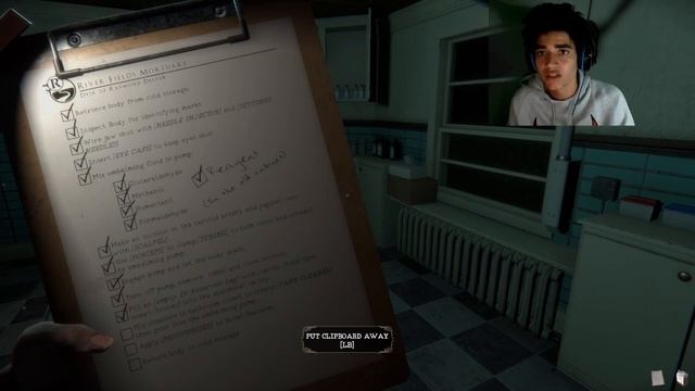 SCARIEST game of 2022!! The DEMON ASSULTED ME!? Mortuary Assistant Episode 5 смотреть онлайн