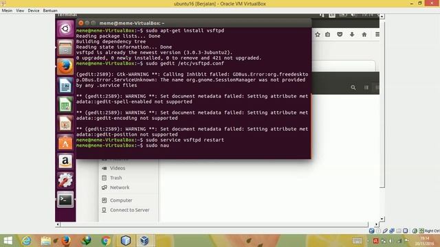 Tutorial Install ftp pada Ubuntu смотреть онлайн