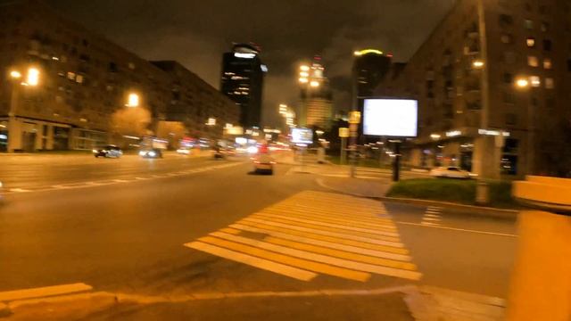 Киевская - Смоленская. Прогулки по Москве 5K.