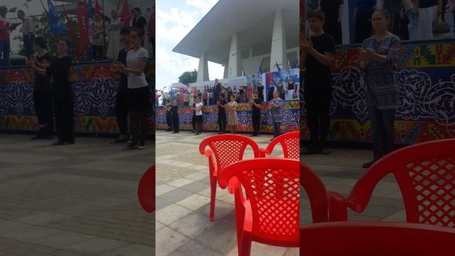 Махачкала фестиваль патриотической песни(1) смотреть онлайн