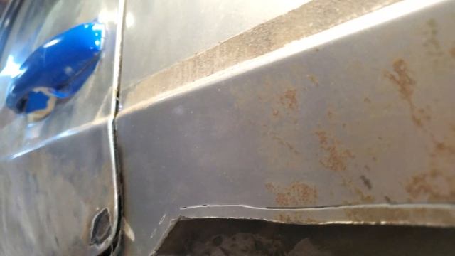 Выравнил заднюю дверь с крылом смотреть онлайн