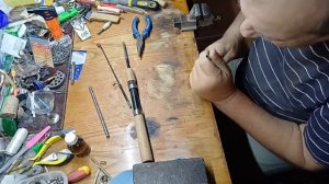 Ремонт зимней удочки