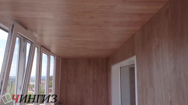 Обшивка балконов в Уфе ламинатом | "ТМК Чингиз" смотреть онлайн