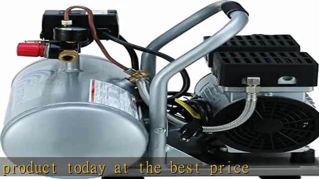 California Air Tools 2010A Ultra Quiet And Oil-Free 1.0 HP 2.0-Gallon Aluminum Tank Air Compressor,