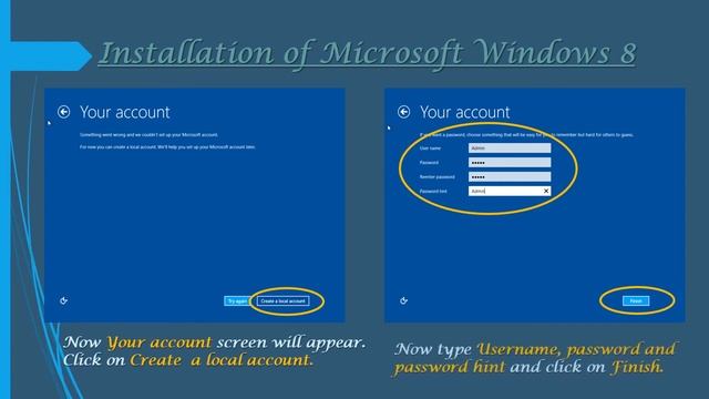 MICROSOFT WINDOWS 8 INSTALLATION PART-3 || INSTALLATION OF WINDOWS 8 || STEPS TO INSTALL WINDOWS 8 смотреть онлайн