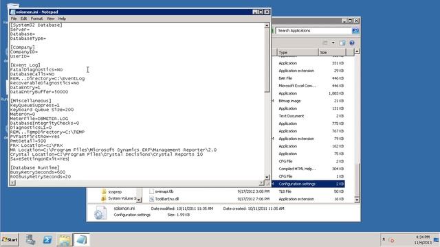 Save Settings on Exit - Dynamics SL 2011 SP2 смотреть онлайн