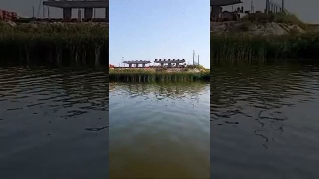 Строительство дороги и моста в городе Аксай и Большой Лог. река Аксайка смотреть онлайн