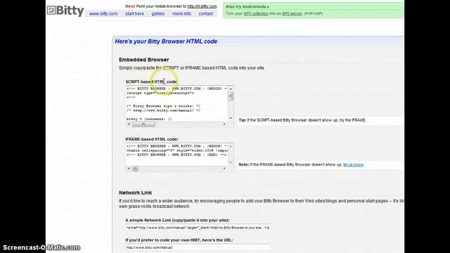 Embedded Bitty Browser смотреть онлайн