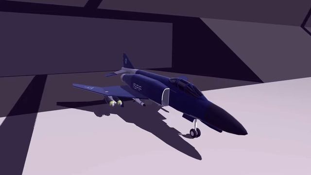 SimplePlanes 1.9 - F-4E Phantom Ace Combat 4 (WIP) смотреть онлайн