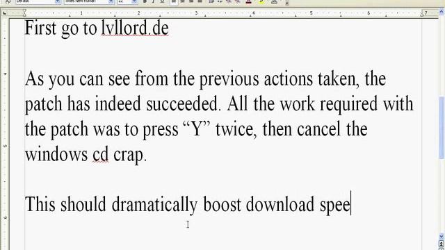 WIN XP Increase Connection Limit смотреть онлайн