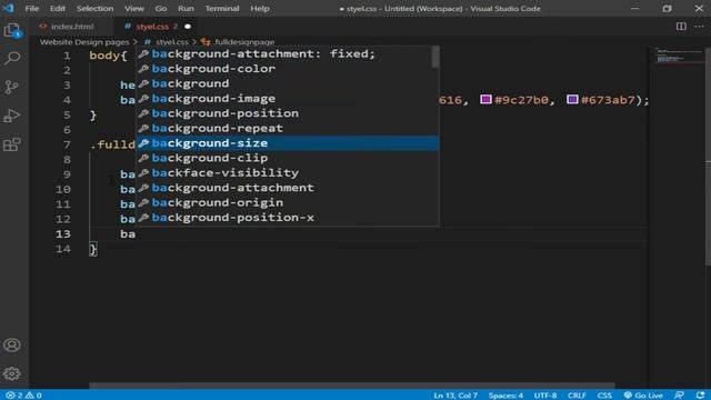 How to Make A HTML CSS Website Design Tutorial For Beginners //Website Design With HTML And CSS 202 смотреть онлайн