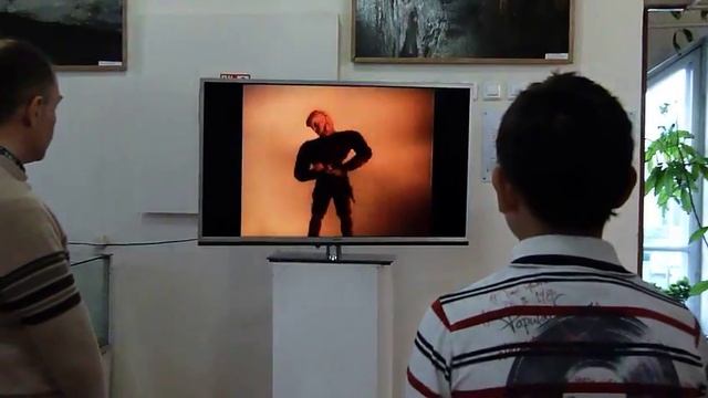 Кусочек экскурсии из Музея Кино в Минске.