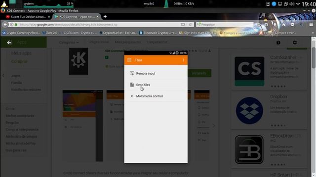 Integrando o Debian com seu Smartphone Android смотреть онлайн