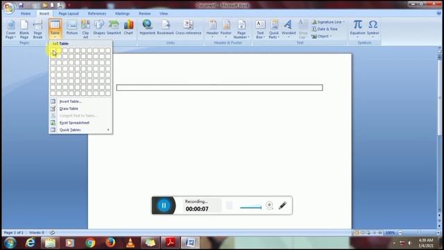 Computer Skill ||MS Office Word ||Insert Tab|| смотреть онлайн