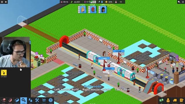 Когда есть план! Overcrowd: A Commute 'Em Up. Прохождение 03.