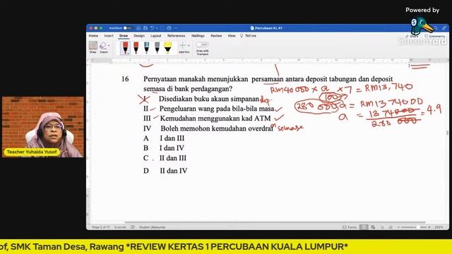 Review Kertas 1 Percubaan ekonomi SPM 2021 (Kuala Lumpur) смотреть онлайн