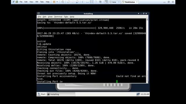 How To Install Thinstation