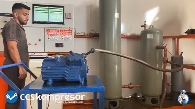 HGX34/380-4S GEA BOCK KOMPRESÖR ÇALIŞTIRMA TESTİ-GEA BOCK COMPRESSOR RUNNING TEST-099 смотреть онлайн