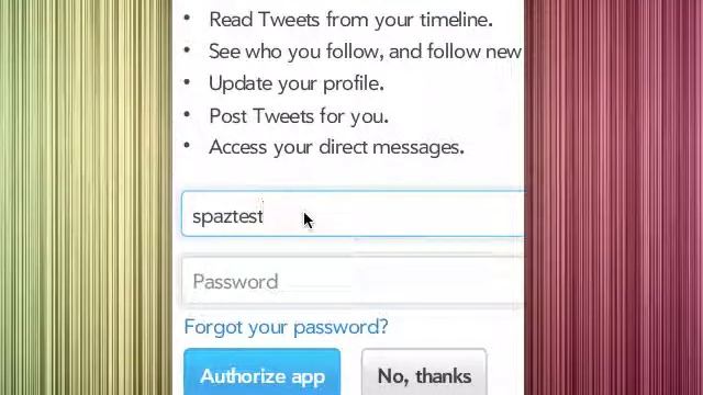 Spaz webOS Twitter authentication смотреть онлайн
